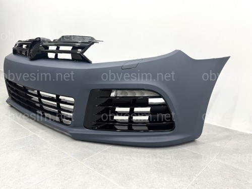 Передний бампер R20 style Volkswagen Golf 6 2008-2013