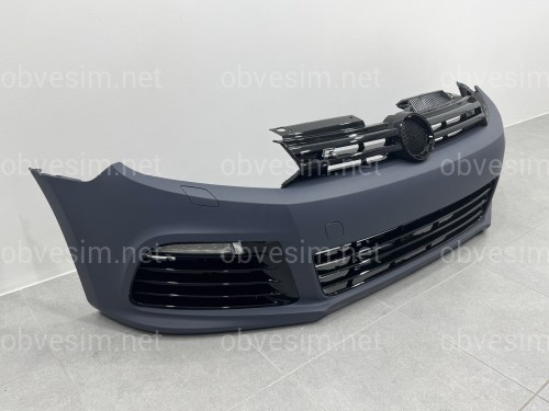 Передний бампер R20 style Volkswagen Golf 6 2008-2013