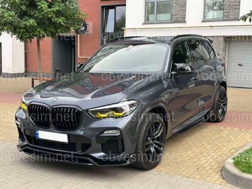 Комплект обвеса Paradigma BMW X5 G05 2018+ черный глянец