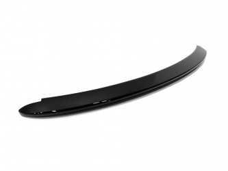 Спойлер козырек на крышку багажника Toyota Yaris 2005-2010 ABS пластик, цвет черный глянец