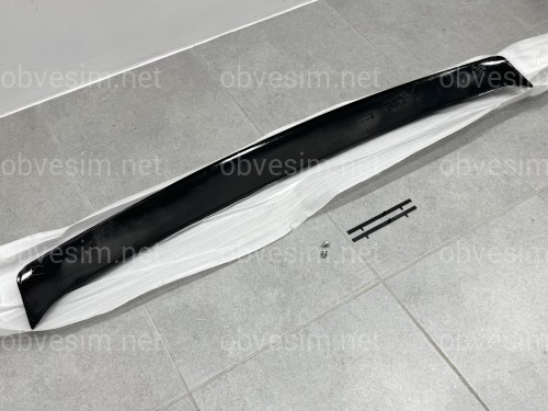 Спойлер лип на багажник Honda Civic 4D 2006-2011 ABS пластик, цвет черный глянец