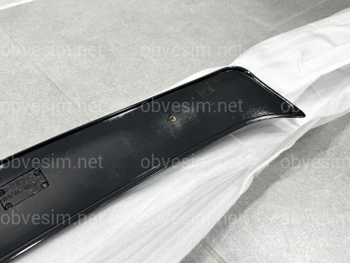 Спойлер лип на багажник Honda Civic 4D 2006-2011 ABS пластик, цвет черный глянец