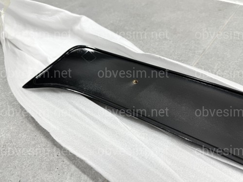 Спойлер лип на багажник Honda Civic 4D 2006-2011 ABS пластик, цвет черный глянец