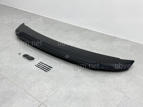 Спойлер багажника Ford Mustang 2010-2014 ABS пластик, цвет черный глянец