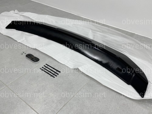 Спойлер багажника Ford Mustang 2010-2014 ABS пластик, цвет черный глянец
