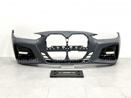 Передний бампер M paket BMW 4 series G22 G23 2020-