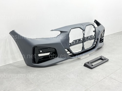 Передний бампер M paket BMW 4 series G22 G23 2020-