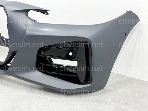 Передний бампер M paket BMW 4 series G22 G23 2020-
