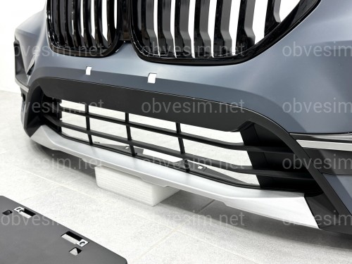 Передний бампер BMW X1 F48 2019-2022