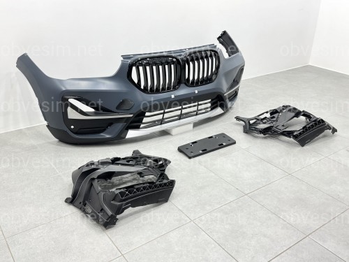 Передний бампер BMW X1 F48 2019-2022