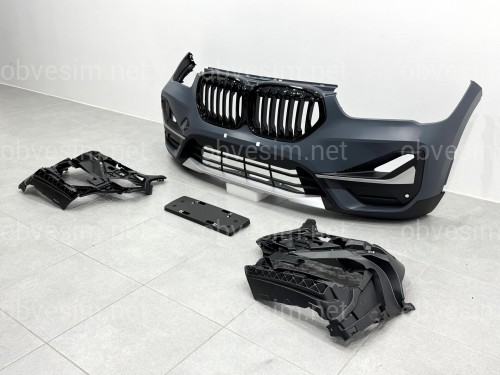 Передний бампер BMW X1 F48 2019-2022