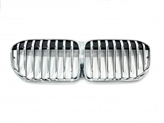 Решетка радиатора ноздри BMW 7 Series G11 / G12 2020-2023 хром