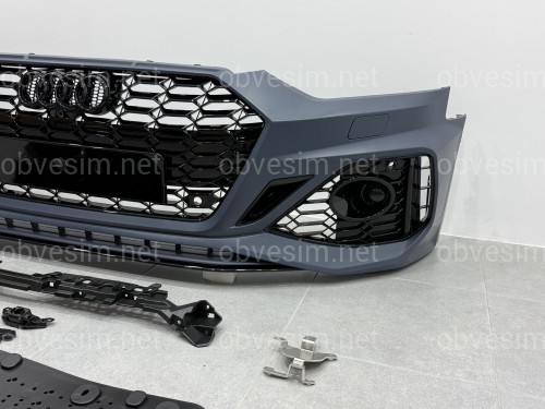 Бампер передний в стиле RS5 для Audi A5 2020+