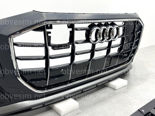 Бампер передний в сборе S-Line для Audi Q8 2018-2024