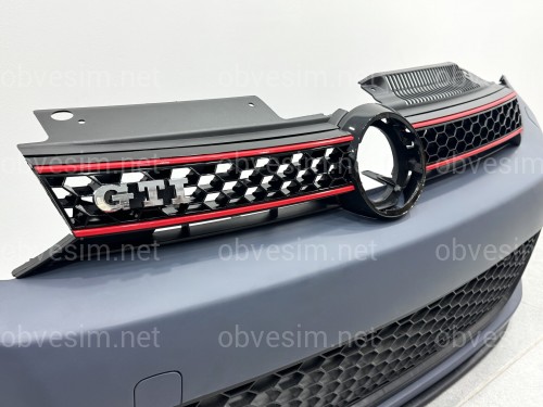 Передний бампер GTI Volkswagen Golf 6 2008-2013