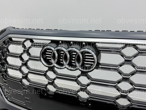Бампер передний в сборе S-Line CHROME для Audi Q5 2021-2024