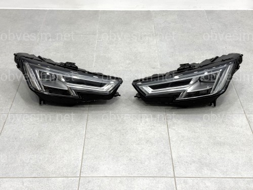 Фары LED для AUDI A4 B9 2015-2019 2шт.