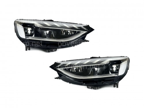 Фары LED для AUDI A4 B9 рестайлинг 2019-2024 2шт.