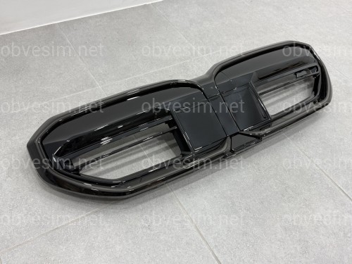 Решетка радиатора ноздри с подсветкой Iconic Glow BMW 5 series G60 G90 i5 2024-