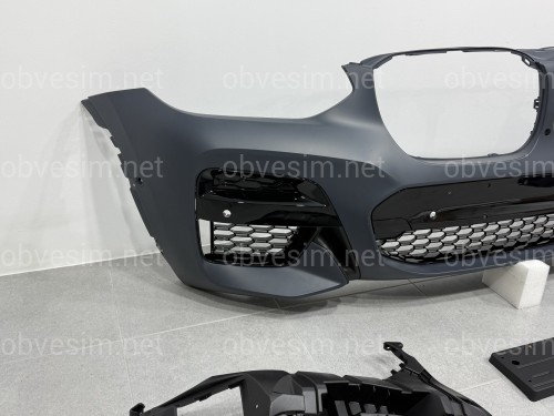 Передний бампер M paket BMW X3 G01 / X4 G02 2018-2021