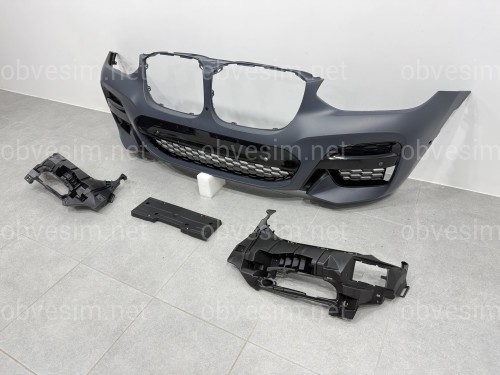 Комплект обвеса M paket BMW X3 G01 2018-2021 (передний / задний бампер, пороги, арки)