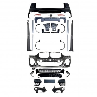 Комплект обвеса M paket BMW X3 G01 2018-2021 (передний / задний бампер, пороги, арки)
