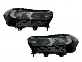 Фары Shadow line LCI для BMW X5 G05 X6 G06 2023+, комплектные с блоками