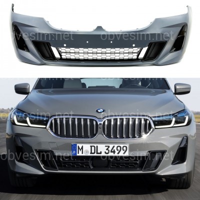 Передний бампер M Paket BMW 6 Series GT G32 LCI 2020-