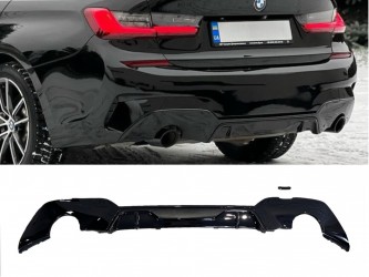 Диффузор заднего бампера M-Performance BMW 3 series G20 2018-2021
