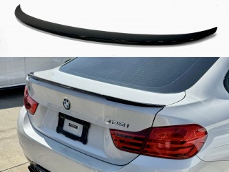 Спойлер лип M Performance BMW 4 series F36 2013-2020 ABS пластик, черный глянец