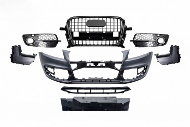Бампер передний в сборе S-Line 2012+ CHROME для Audi Q5 2008-2016