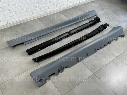 Накладки на пороги M-paket BMW X6 F16 / X6M F86 2013-2018