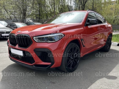 Бампер передний BMW X6M F96 / X6 G06 2018-2022