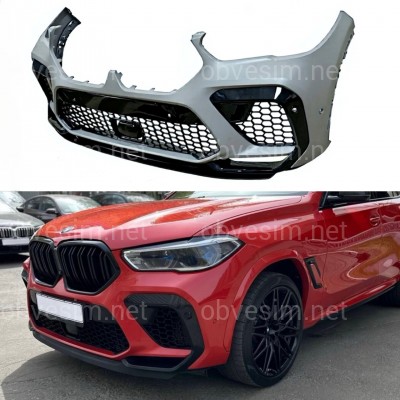 Бампер передний BMW X6M F96 / X6 G06 2018-2022