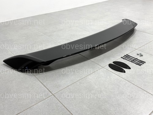Спойлер багажника для Toyota Aurion 2006-2012 ABS пластик, цвет черный глянец