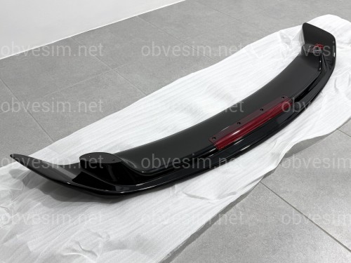 Спойлер багажника для Toyota Aurion 2006-2012 ABS пластик, цвет черный глянец
