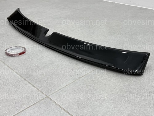 Козырек на стекло Mercedes-Benz E class W211 2003-2009 ABS пластик, цвет черный глянец