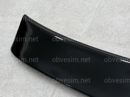 Козырек на стекло Mercedes-Benz E class W211 2003-2009 ABS пластик, цвет черный глянец