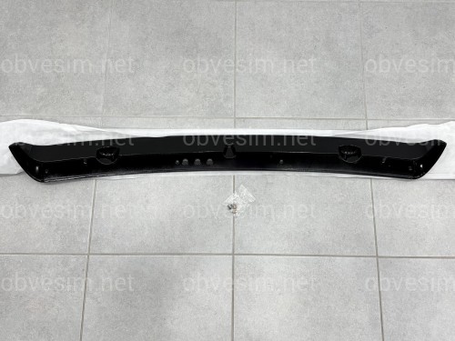 Спойлер козырек на крышку багажника Hyundai Tucson 2004-2014 ABS пластик, цвет черный глянец