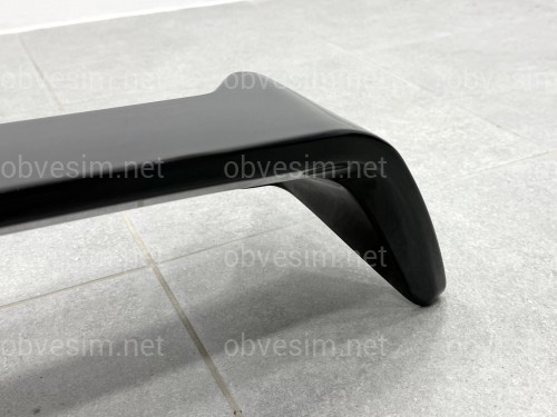 Спойлер на крышку багажника TTE Sport Toyota Land Cruiser Prado 120 2003-2009 ABS пластик, цвет черный глянец