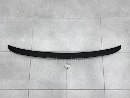 Спойлер лип багажника Toyota Camry 50 USA 2012-2014 ABS пластик, цвет черный глянец