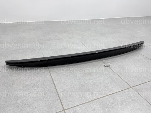 Спойлер лип багажника Toyota Camry 50 USA 2012-2014 ABS пластик, цвет черный глянец