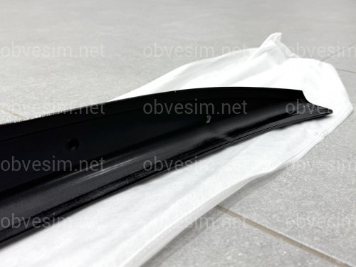 Спойлер лип багажника Toyota Camry 50 USA 2012-2014 ABS пластик, цвет черный глянец