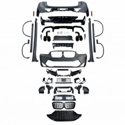 Обвес X4M F98 LCI для BMW X4 G02 F98 2022-2024 (бампера в сборе, арки, пороги, молдинги, вых. трубы)