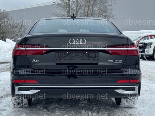Бампер задний в сборе S-Line CHROME 2022+ для Audi A6 C8 2018+