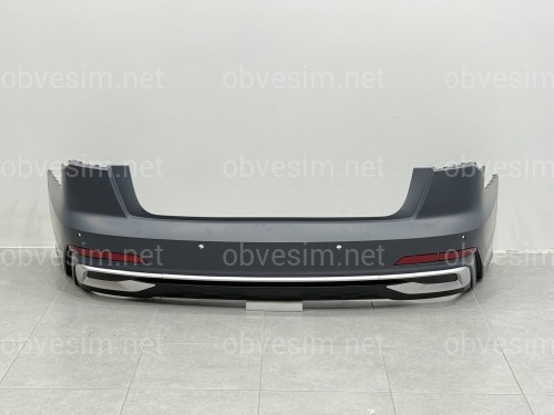 Бампер задний в сборе S-Line CHROME 2022+ для Audi A6 C8 2018+