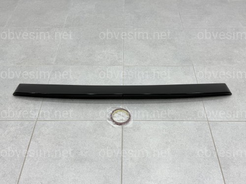 Козырек заднего стекла Toyota Camry 50 / 55 EU / USA 2011-2017 ABS пластик, цвет черный глянец