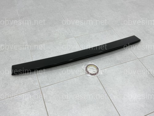 Козырек заднего стекла Toyota Camry 50 / 55 EU / USA 2011-2017 ABS пластик, цвет черный глянец