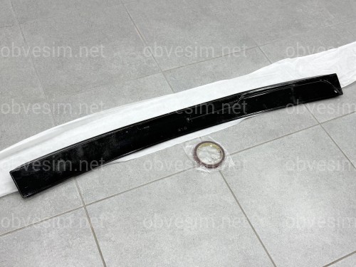 Козырек заднего стекла Toyota Camry 50 / 55 EU / USA 2011-2017 ABS пластик, цвет черный глянец