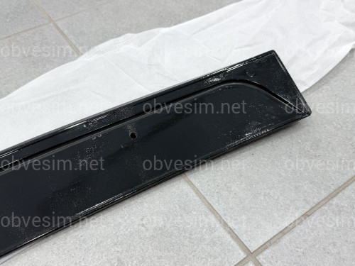 Козырек заднего стекла Toyota Camry 50 / 55 EU / USA 2011-2017 ABS пластик, цвет черный глянец